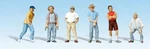 Woodland Scenics A1880 Accents Game Of Horseshoes Figures (set 6). Fixed Price $18.99.