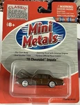 1:87 Ho Scale Mini Metals #30163 1978 Chevrolet Impala Car Vehicle. Fixed Price $24.00.