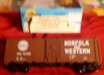 Norfolk And Western Bev-bel 1123 40' Boxcar Brown Rare Athearn Kit N&w 53968 Kd. Fixed Price $14.11.