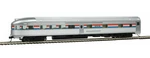 Walthers Ho Scale 85' Budd Observation Passenger Car Amtrak 910-30351. Fixed Price $43.99.