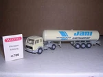 Wiking #24 786 Mercedes Cab W/"jani" Gastransport Trailor H.o.scale 1/87. Fixed Price $19.99.