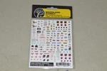 Ho Dry Transfer Decals Woodland Scenics DT574 Service Gas Oil Station Signs. Fixed Price $9.00.
