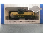 Ho Freight Car Caboose Bachmann Silver Series Reading Wide Vision 17710. Fixed Price $24.95.