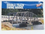 Ho 1/87 Scale Walthers Cornerstone Kit 933-3088 Double-track Swing Bridge. Fixed Price $104.95.