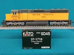 37-1716 Kato SD45 Union Pacific Locomotive #3605 Dcc Ready Ho Scale Up New. Fixed Price $125.00.