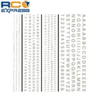 Woodland Scenics Railroad Gothic Letters White WOODT507. Fixed Price $13.04.