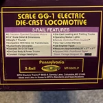 Mth Electric Trains 3 Rail Pennsylvania MT-5501LP Tested. Fixed Price $250.00.