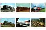 Lot Of Vintage Train Locomotive Postcards American Freedom Pacif 28C60 4395. Fixed Price $11.99.