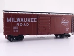 *read* Roco/ahm Ho Scale Milwaukee Road 40' Box Car 19042 Model Train. Fixed Price $10.95.