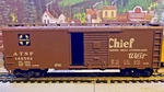 Various Ho - 40' Boxcar The Chief Atsf 145562 713M. Fixed Price $6.00.