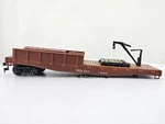 *read Ahm Ho Pennsylvania Prr #5212 40 Steel Wrecking Flat Car 5217 No Box. Fixed Price $5.95.