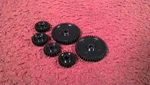 Ho Athearn 12-WHEEL Diesel Locomotive Power Trucks Nylon Gears. Fixed Price $8.95.