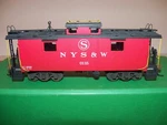 Ho Brass Overland Models Nys&w Susquehanna Steel Caboose #0115. Fixed Price $245.70.