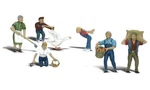 Woodland Scenics 1/87 Ho Scale Farm People Figures Scenery Accents A1857. Fixed Price $16.65.