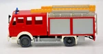 Vintage Ho Gauge 1:87 Scale PREISER-31128 LF16-2 Fire Pumper Truck Mercedes-benz. Fixed Price $19.99.