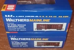 Walthers Ho Scale 40' Steel Boxcars With Murphy Ends New York Central Lot Of 2. Fixed Price $70.00.