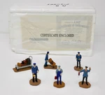 Hawthorne Village 2005 All Aboard Railroad Figure Set 14-00038-003. Fixed Price $29.99.