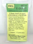 Northwest Short Nwsl 487-6 Driveline Universal Connector 1.5MM. Fixed Price $6.35.