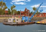 39156 Kibri Ho Kit Of Working Pontoon With Menck Excavator M154 Lc. Fixed Price $49.99.