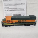 Walthers Trainline 931-2500 Emd GP15-1 Bnsf 1478, Ho Scale Locomotive. Fixed Price $74.95.