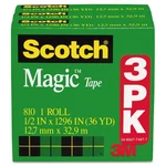 Scotch Magic Tape Refill 0.5 Inches Wide 36 Yards Red Adhesive. Fixed Price $13.79.