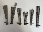 Lot Of 6 Shinohara Ho Track Turnouts Lh Rh Y Code 83 Used. Fixed Price $40.00.