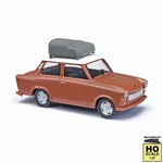 Busch 53111 Ho Trabant P601 Limousine W/ Roof Rack - Brown/white. Fixed Price $25.08.