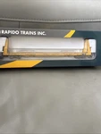 Rapido Ho 147007A Ontario Northland Marine Industries Bulkhead Flat Car #10540. Fixed Price $55.00.
