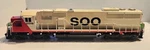 Overland Models Scale Brass Emd SD50 Low Hood Diesel Soo Line #6018. Fixed Price $599.99.