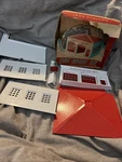 Plasticville Kit #FH-4 Fire House Its Original Box Train Town Vintage (ns)t. Fixed Price $22.22.