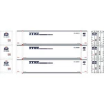 Athearn ATH27694 Rtr 48' Container - Itel #1 (3) Ho Scale. Fixed Price $44.99.