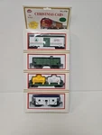 Ho Model Power 9700 Limited Edition Christmas Freight Cars Set Of 4 Pack. Fixed Price $34.99.