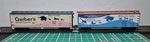 Lot Of 2 Ho Gerber Baby Food Boxcars Gsvc 1001 - Boy Blue & Girl Pink Kd's. Fixed Price $17.99.