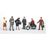 Bachmann Industries Ho City People W/motorcycle 7 BAC33101 Figures. Fixed Price $22.49.