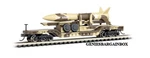 Scale "us Army Depressed Flat Car With Missile" New Bachmann 71397. Fixed Price $29.47.