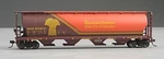 Bachmann 19140 Scale Saskatchewan 4BAY Hopper. Fixed Price $36.99.