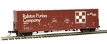Atlas Ho Scale Evans 53' Double Plug-door Box Car Ralston Purina/rpcx #191. Fixed Price $25.99.