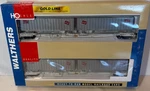 Walthers 932-23926 Ho Scale Southern Flexi-van Flat Car, Trailer Pk Set. Fixed Price $81.75.