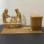 Chinese Craftsman Wooden Moving Railroad Hand Car Music Box Works. Fixed Price $24.99.