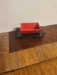 Marklin 4413 Red Dump Tipper Ho Metal Flatcar Germany. Fixed Price $18.00.
