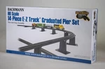 Bachmann 44471 Ho E-z Track 14PC Graduated Pier Set 3.125" Clearance. Fixed Price $55.27.