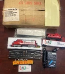 Tyco Ho Chef Boyardee Rare Mail Away Train Set 7656Q Santa Fe Engine Mint. Fixed Price $99.99.