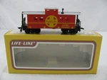 Life Like Trains Ho Scale At&sf 999850 Santa Center Cupola Caboose #8542 Vg. Fixed Price $9.99.