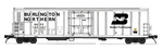 Burlington Northern Fruit Express R-70-15 Reefer Ho-scale Intermountain Railway. Fixed Price $51.99.