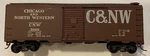 Vintage Athearn Chicago & North Western 40' Box Car Rtr Kd's # 5609. Fixed Price $11.99.