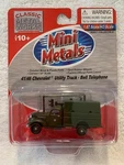 Mini Metals Scale 41/46 Chevrolet Utility Truck Bell Telephone #30304. Fixed Price $24.99.
