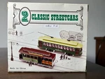 Unknown Possibly Bachmann 2 - Classic Streetcars Pictured H.o. 1:87. Fixed Price $24.99.