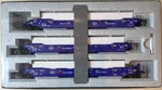 Kato, Ho, 30-9055, 53' Gunderson Maxi Iv Double Stack Car Set, Pacer Bran, New. Fixed Price $142.00.