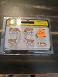 Woodland Scenics Ho Scale Accents Figures/animal Set Hereford Cows A1843. Fixed Price $12.95.