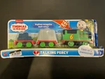 Fisher-price Thomas & Friends Talking Percy Motorized Toy Train Engine. Fixed Price $29.99.